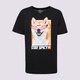 Gyerek póló NIKE PÓLÓ K NSW TEE PHOTO SHIBA GIRL hv5206-010 szín: fekete