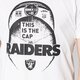 Férfi póló NEW ERA TRIKÓ NFL CAP TEE OAK RAIDERS WHT 11372506 szín: fehér