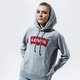 Női pulóver LEVI'S PULÓVER KAPUCNIS GRAPHIC SPORT HOODIE 35946-0003 szín: szürke