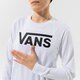 Női póló VANS PÓLÓ FLYING V CLASSIC LS BF vn0a47wnwht1 szín: fehér