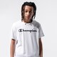 Férfi póló CHAMPION PÓLÓ LOGO TEE 215280ww001 szín: fehér