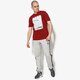 Férfi póló NIKE PÓLÓ SS M NSW TEE AF1 3 911928-677 szín: bordó