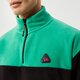 Férfi pulóver NEW ERA POLÁR NEW ERA COLOURBLOCK QUARTER ZIP 12893060 szín: fekete