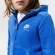 Gyerek pulóver NIKE PULÓVER CIPZÁRAS KAPUCNIS AIR  da0699-480 szín: kék
