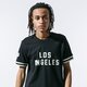 Férfi póló NEW ERA PÓLÓ NBA WORDMARK TEE LAKERS LOS ANGELES LAKERS BLK 12123883 szín: fekete