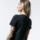 Női póló NIKE PÓLÓ W NSW TEE STMT SHINE cd7427-010 szín: fekete