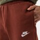 Férfi nadrágok NIKE NADRÁG SPORTSWEAR CLUB FLEECE bv2671-217 szín: barna