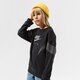 Gyerek pulóver NIKE GIRLS' AIR BOYFRIEND CREW SWEATSHIRT JUNIOR GIRL dd7135-010 szín: fekete