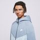 Férfi pulóver NIKE PULÓVER ROZP KAPUCNIS TECH FZ HD LT.ARMORY SWEATSHIRT fb7921-440 szín: kék