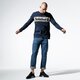 Férfi póló TIMBERLAND PÓLÓ LS SS CUT & SEW LINEAR LOGO TEE tb0a1z24x451 szín: multicolor
