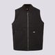 Férfi mellények DICKIES UJJATLAN PULÓVER QUILTED CANVAS VEST dk0a87o4blk1 szín: fekete
