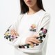Női póló VANS PÓLÓ POPPY CHECK LS BFF vn0a7yv9fs81 szín: fehér