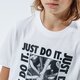 Gyerek póló NIKE PÓLÓ B NSW TEE VERBIAGE 3 cz1818-100 szín: fehér
