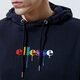 Férfi pulóver ELLESSE PULÓVER KAPUCNIS BAZ OH HOODY BLK shi12362011 szín: fekete
