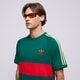 Férfi póló ADIDAS PÓLÓ 3S PANEL TEE jd4277 szín: zöld