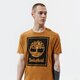 Férfi póló TIMBERLAND PÓLÓ YC SS STACK LOGO TEE (REGULAR) STACK LOGO TE tb0a2aj1p571 szín: barna
