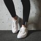 Gyerek sportcipők ADIDAS GAZELLE J f34555 szín: ezüst