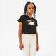 Gyerek póló NIKE PÓLÓ G NSW TEE SUN SWOOSH CROP GIRL dq4376-010 szín: fekete