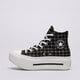 Női tornacipők CONVERSE CTAS DOUBLE STACK a14157c szín: fekete