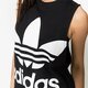 Női póló ADIDAS TANK TREFOIL TANK ce5578 szín: fekete