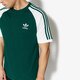 Férfi póló ADIDAS PÓLÓ SS 3-STRIPES TEE cw1206 szín: zöld