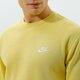 Férfi pulóver NIKE PULÓVER SPORTSWEAR CLUB FLEECE bv2662-700 szín: sárga