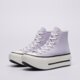 Női tornacipők CONVERSE CHUCK TAYLOR ALL STAR LIFT DOUBLE STACK a15206c szín: lila