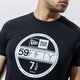 Férfi póló NEW ERA PÓLÓ VISOR STICKER BLK TEE PROGRAM 12506366 szín: fekete