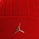 Gyerek téli sapka JORDAN SAPKA TÉLI JORDAN BEANIE CUFFED INGOT ci3912-687 szín: piros