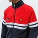 Férfi pulóver ELLESSE PULÓVER CIPZÁRAS RIMINI TRACK TOP NAVY/RED shi00892442 szín: sötétkék