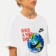 Gyerek póló NIKE PÓLÓ B NSW TEE HBR STMNT 1 BOY do1809-100 szín: fehér