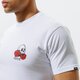 Férfi póló VANS PÓLÓ MN ROSE BED SS WHITE vn0a54cvwht1 szín: fehér