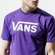 Férfi póló VANS PÓLÓ MN VANS CLASSIC HELIOTROPE/WHITE vn000gggymm1 szín: lila
