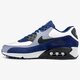 Férfi sportcipők NIKE AIR MAX 90 LEATHER  302519-400 szín: sötétkék