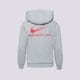 Gyerek pulóver NIKE PULÓVER KAPUCNIS B NSW SI FLC PO HOODIE BB B hv6965-012 szín: szürke