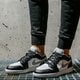 Gyerek sportcipők AIR JORDAN 1 LOW  553560-039 szín: fekete