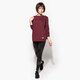 Női pulóver NIKE PULÓVER MODERN CRW 803595681 szín: bordó