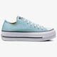 Női tornacipők CONVERSE CHUCK TAYLOR ALL STAR LIFT 560687c szín: kék