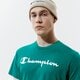Férfi póló CHAMPION PÓLÓ CREWNECK PÓLÓ 216957gs040 szín: zöld