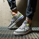 Férfi sportcipők NIKE AIR FORCE 1 REACT cd4366-002 szín: szürke