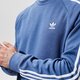 Férfi pulóver ADIDAS PULÓVER 3-STRIPES CREW gn3482 szín: kék