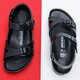 Gyerek papucs és szandálok BIRKENSTOCK RIO EVA 126113 szín: fekete