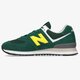 Férfi sportcipők NEW BALANCE 574  ml574hz2 szín: zöld