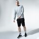 Férfi pulóver CHAMPION PULÓVER BASIC CREWNECK 215493em006 szín: szürke