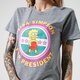 Női póló VANS PÓLÓ VANS X THE SIMPSONS LISA TEE vn0a4v4b17g szín: szürke