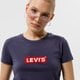 Női póló LEVI'S PÓLÓ WT-GRAPHIC TEES a2086-0054 szín: fekete