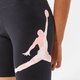 Gyerek sortok és ruhák JORDAN RÖVIDNADRÁG JORDAN GIRL TIE DYE BIKER SHORT GIRL 45a765-023 szín: fekete