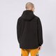 Férfi átmeneti kabát CONFRONT KABÁT HOODED BLACK cf123kum05001 szín: fekete