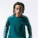 Férfi pulóver ADIDAS PULÓVER 3-STRIPES CREW ej9692 szín: zöld