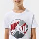 Gyerek póló JORDAN PÓLÓ JUMPMAN PATCHED TEE BOY 95a902-001 szín: fehér